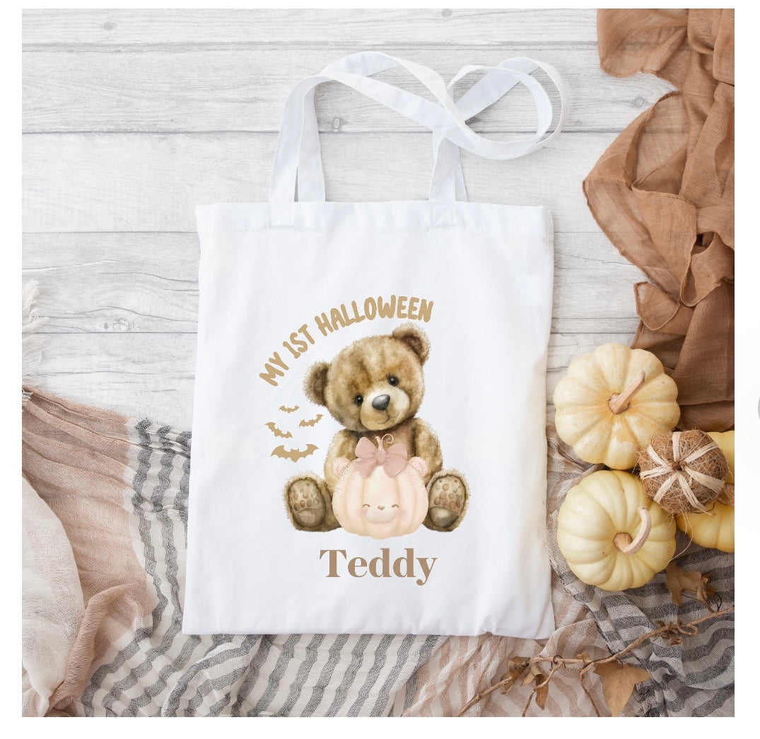 My 1st Halloween Bag beige