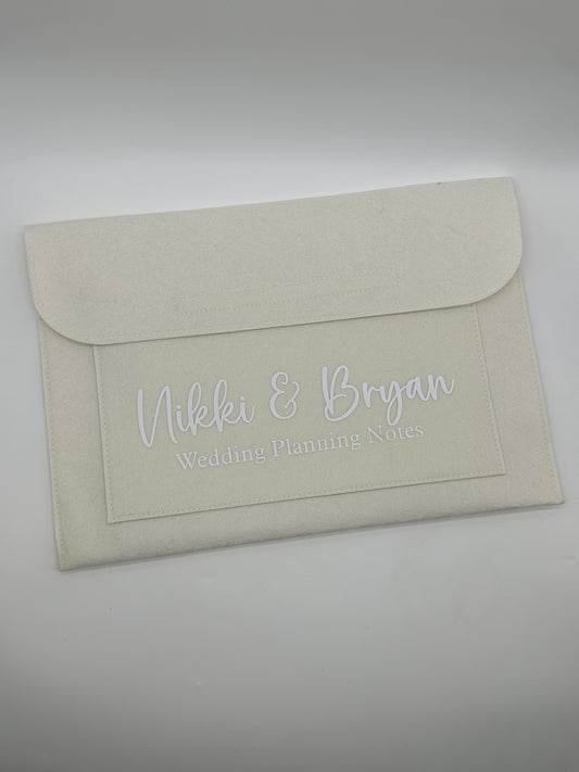 Wedding Notes Folder