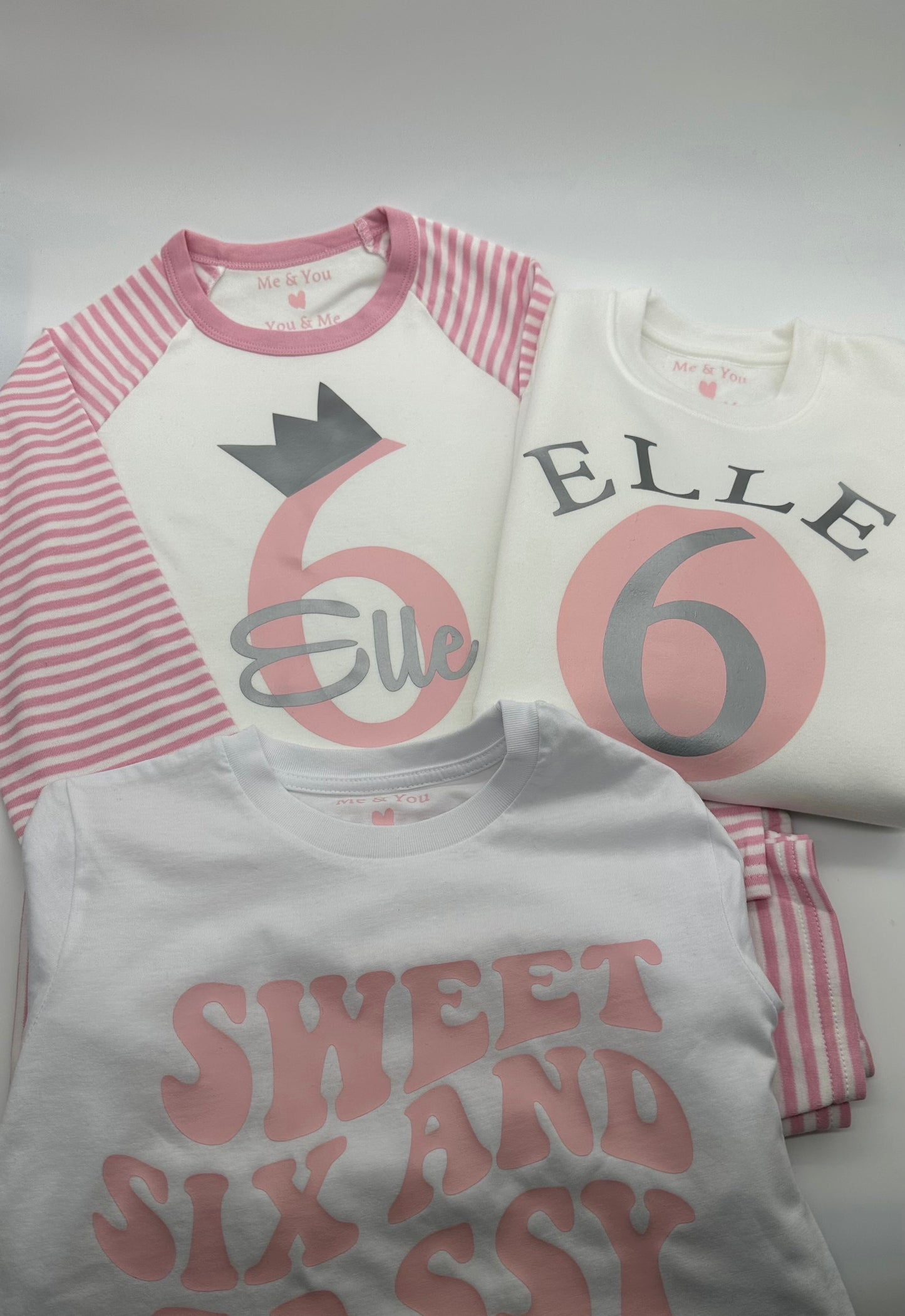 Sweet Six And Sassy T-shirt - Me And You You And Me Co