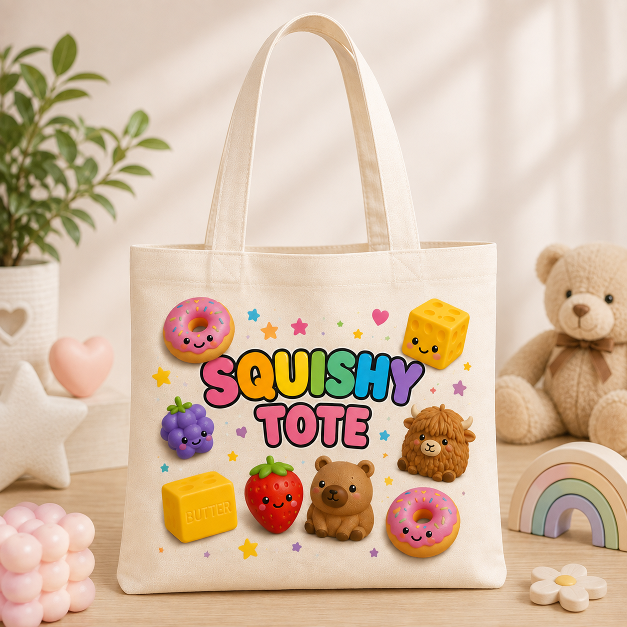 Squishy Tote Bag