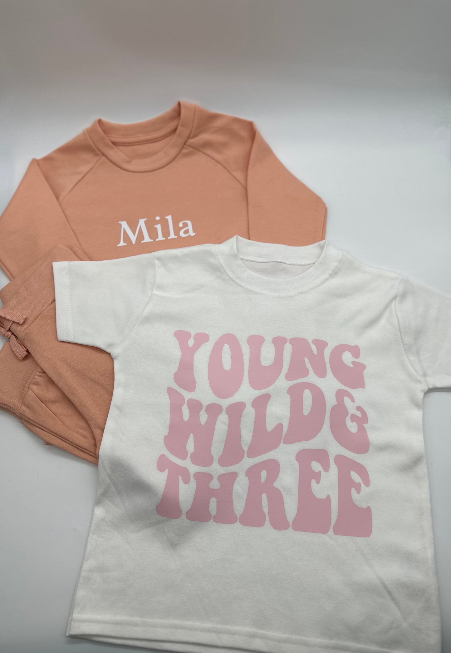 Young Wild & Three T-shirt - Me And You You And Me Co