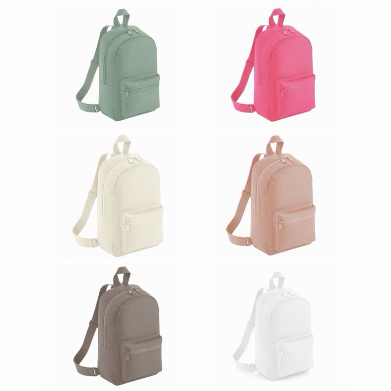 Personalised In Squish & Fidget mini backpack - various colours