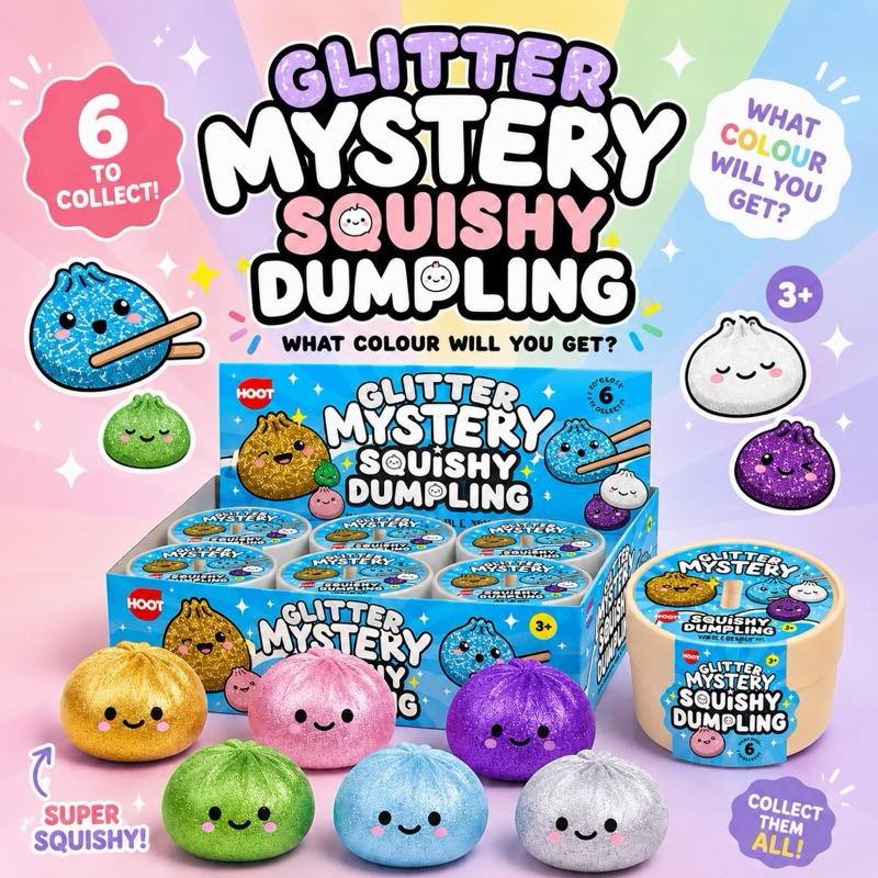 Glitter Mystery Squishy Dumpling