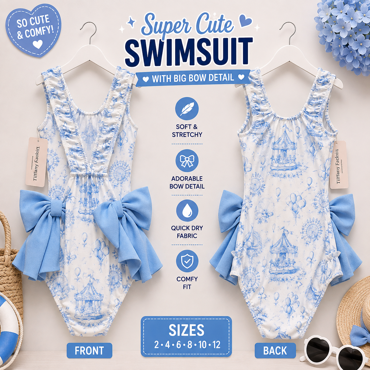 Carrousel traditional Swimsuit