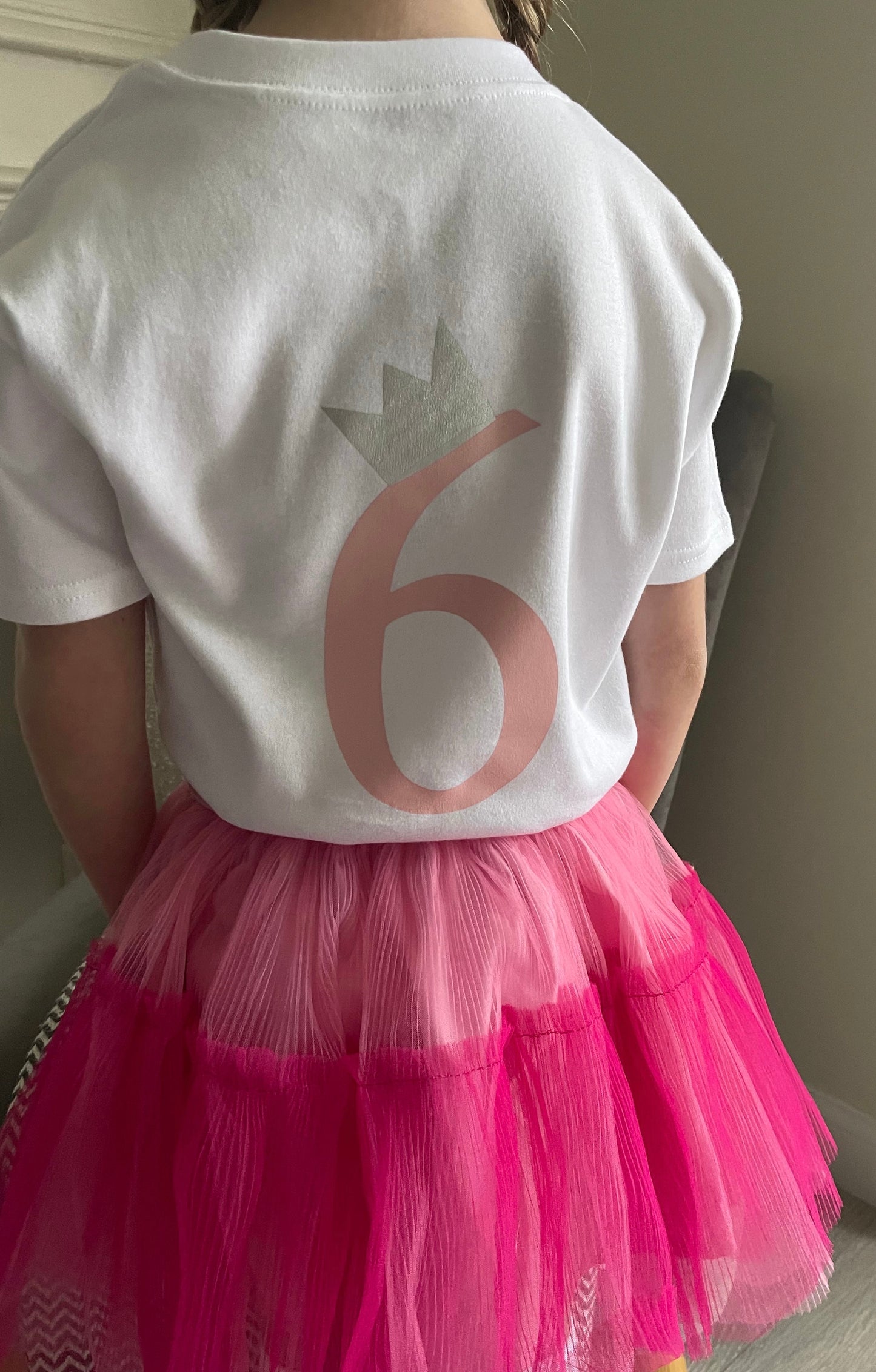 Birthday Crown T-shirt (Number on Back) - Me And You You And Me Co