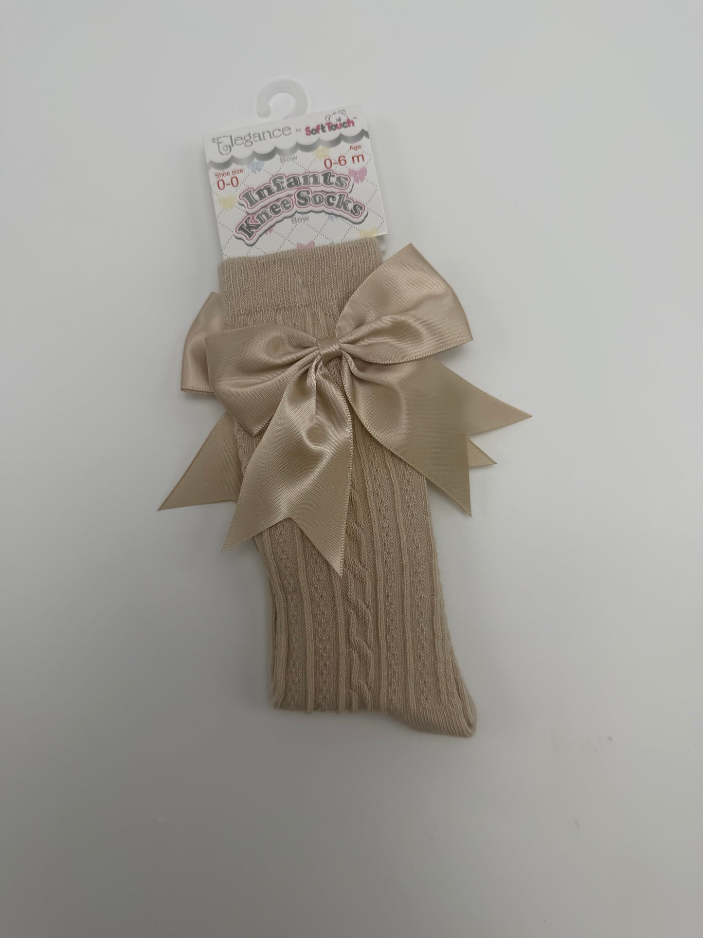Knee High Bow Socks - Me And You You And Me Co