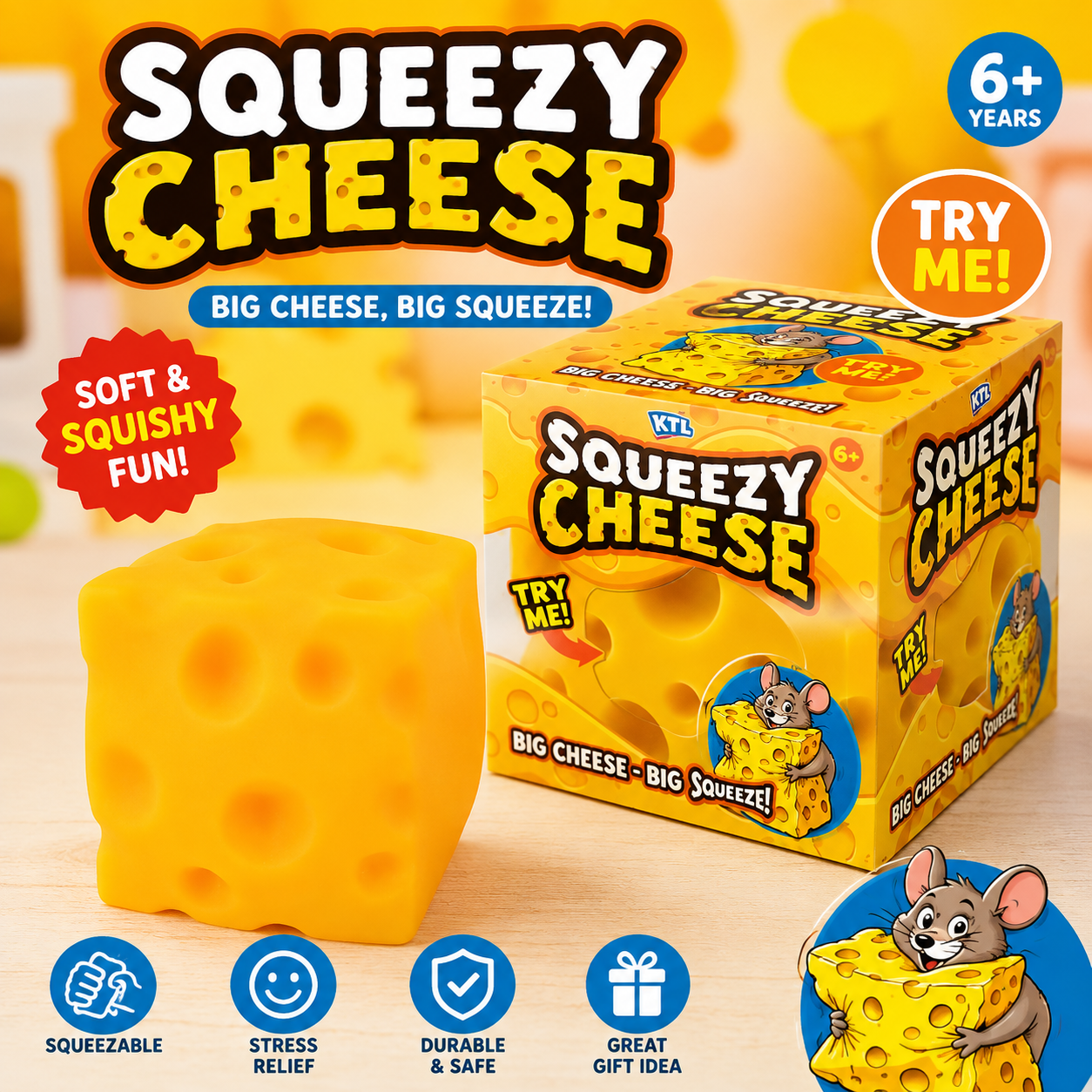 Squidgy Jumbo Cheese