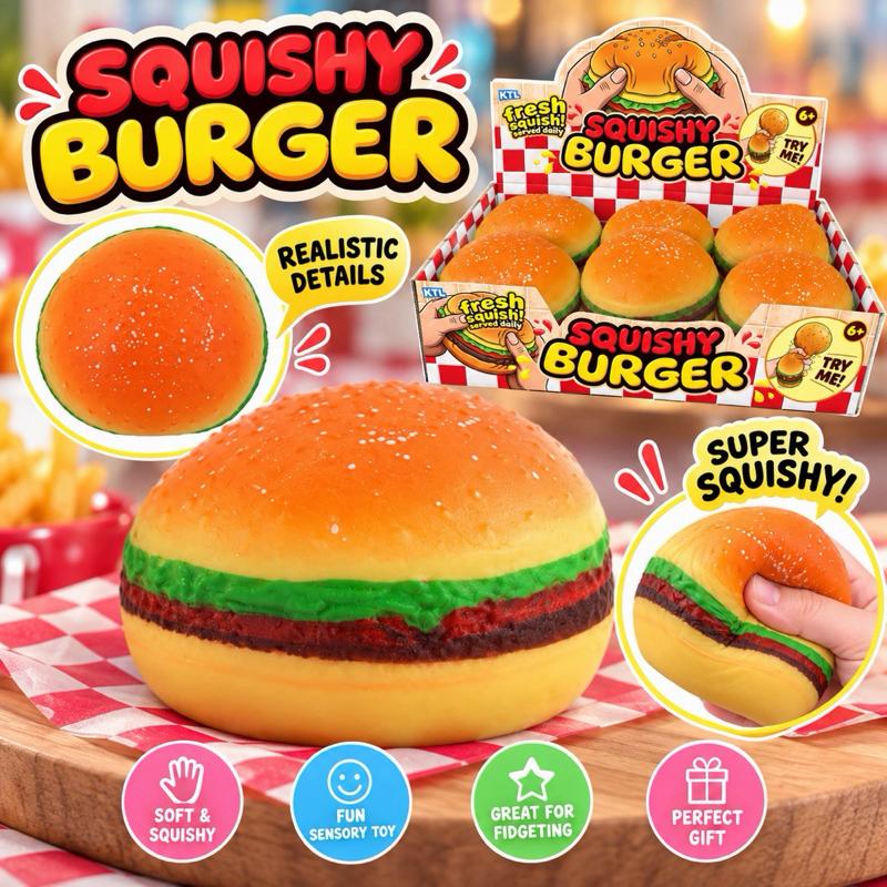 Jumbo Squishy Hamburger - Me And You You And Me Co