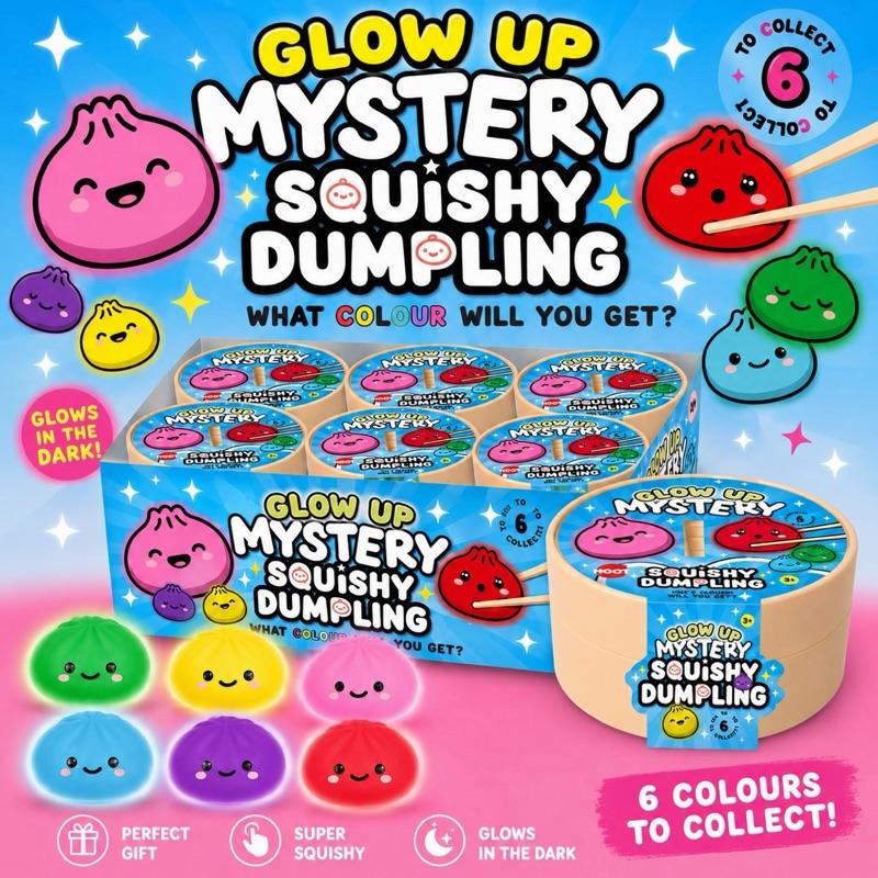 Glow Up Mystery Squishy Dumpling Toy