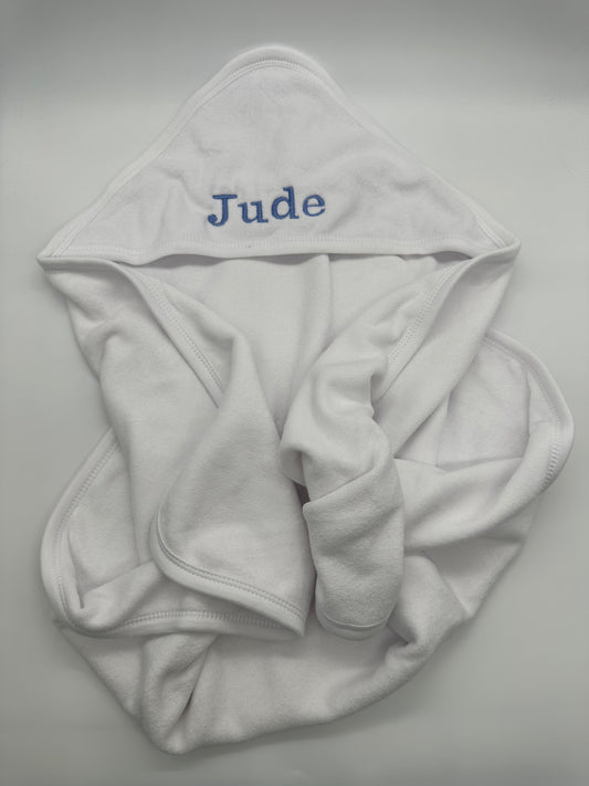 Embroidered Hooded Towel - Me And You You And Me Co 