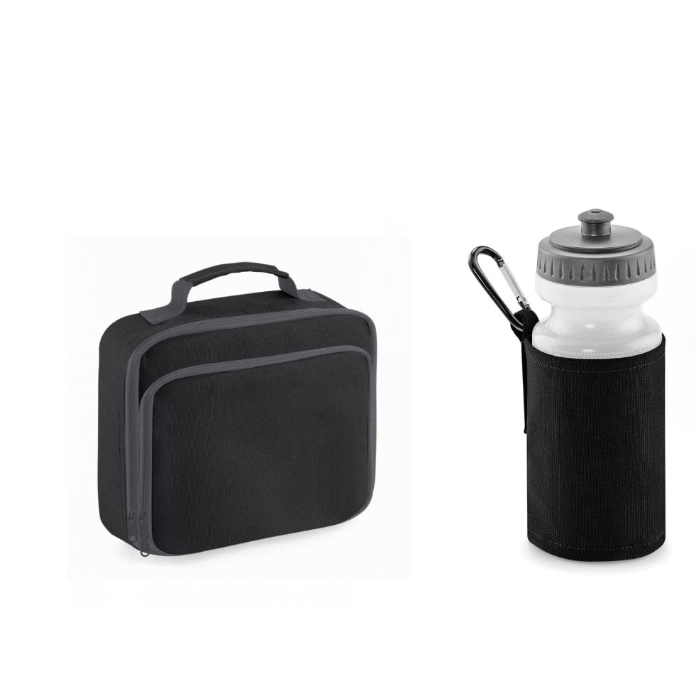 Classic Lunch bag & water bottle set