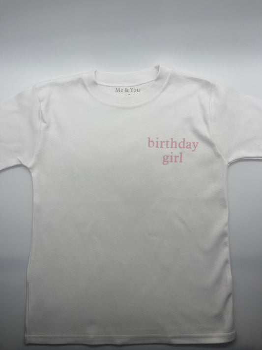 Birthday Girl/Boy T-shirt - Me And You You And Me Co 