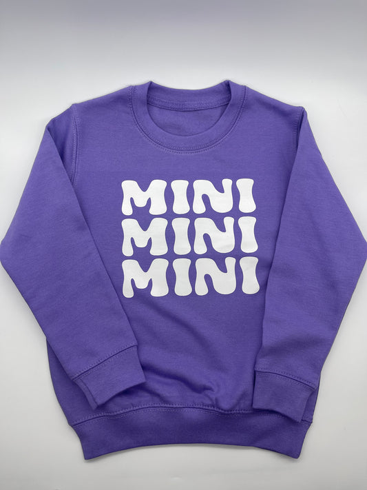Mini Sweatshirt - Me And You You And Me Co 