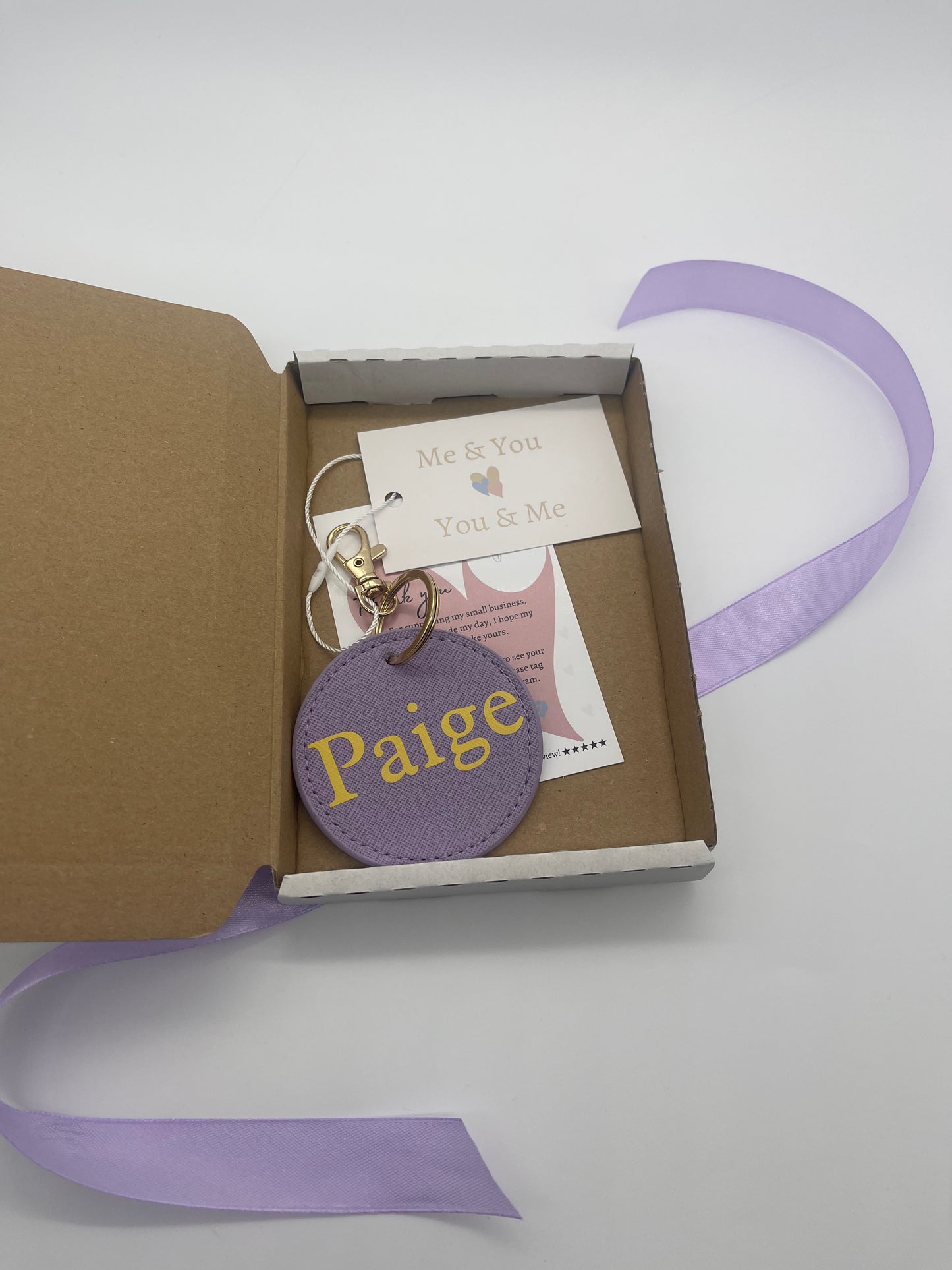 Classic Key Ring - Me And You You And Me Co