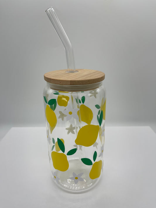Lemon glass can cup - Me And You You And Me Co 