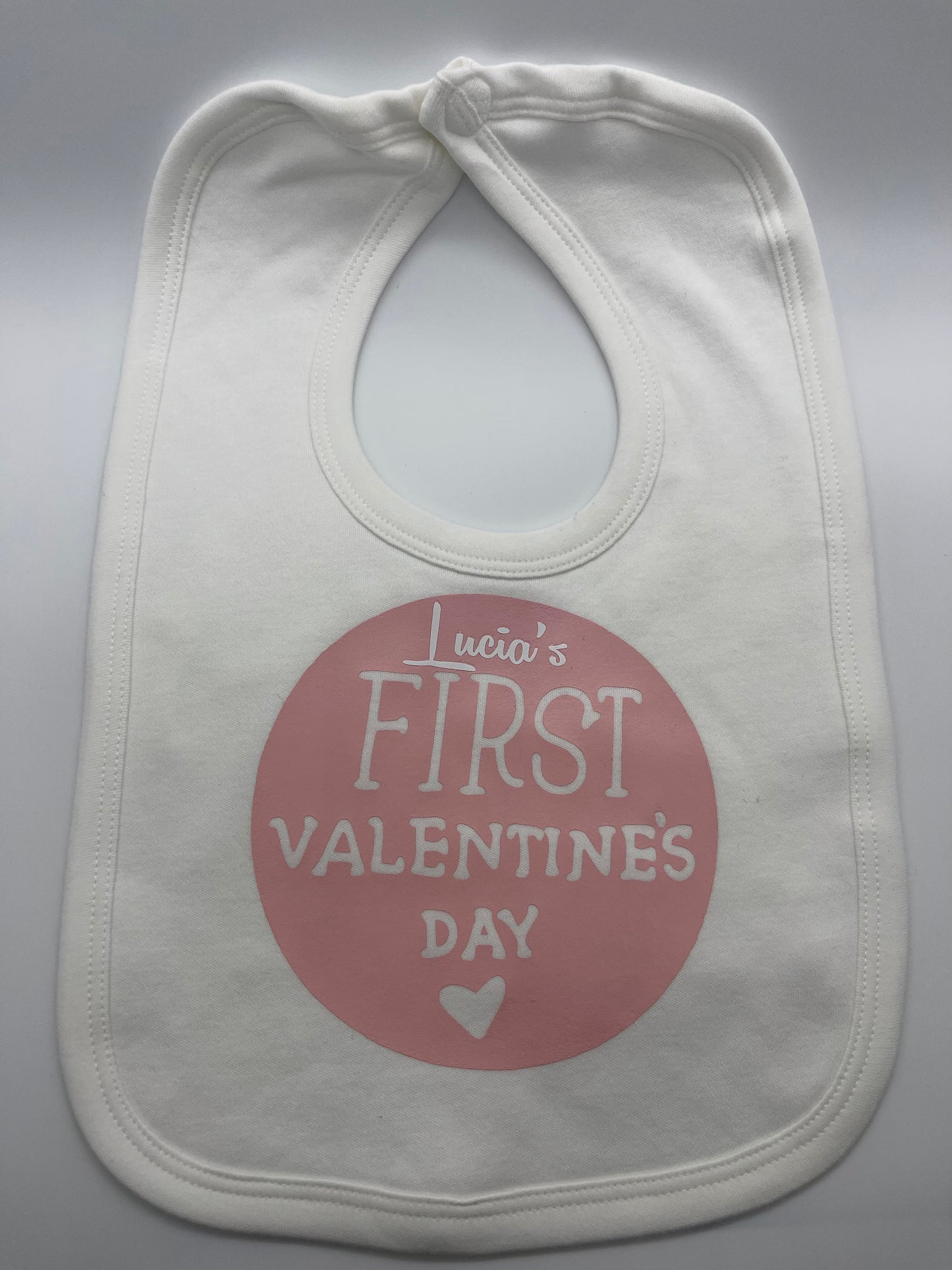 First Valentine Bib - Me And You You And Me Co