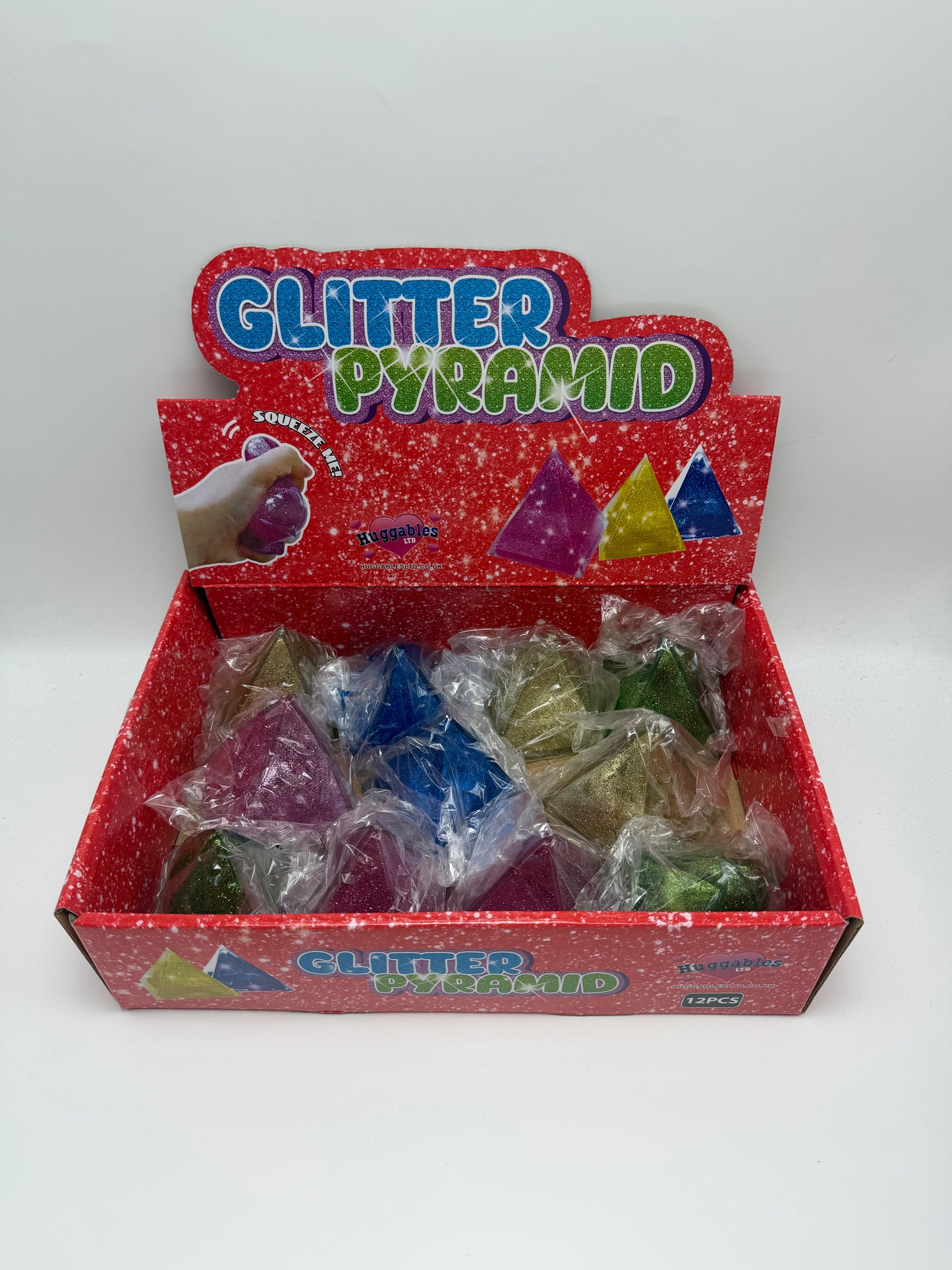Glitter Sugar Pyramid