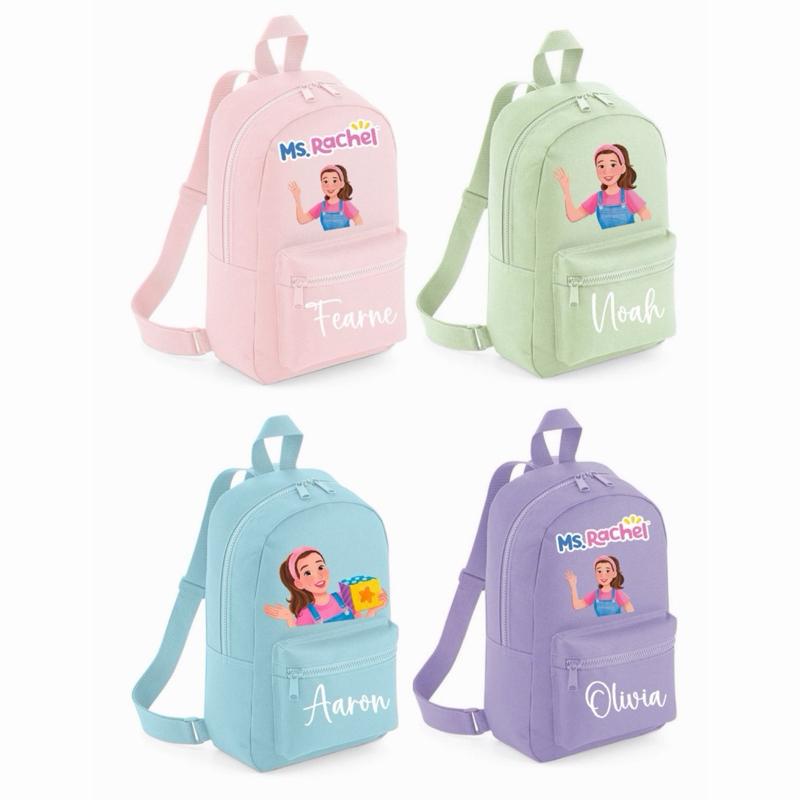 Personalised ms Rach mini backpack - various colours - Me And You You And Me Co 