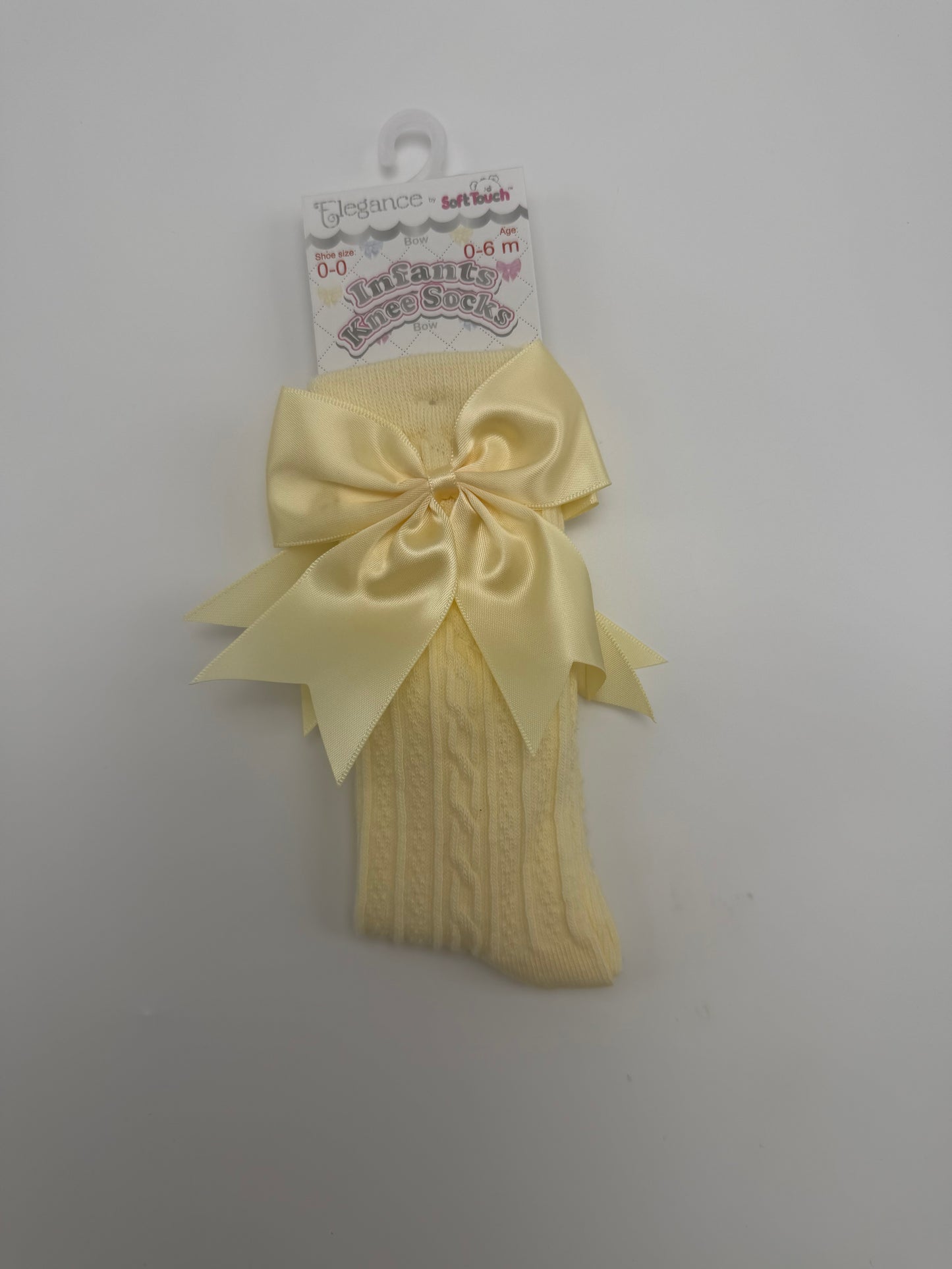 Knee High Bow Socks - Me And You You And Me Co 