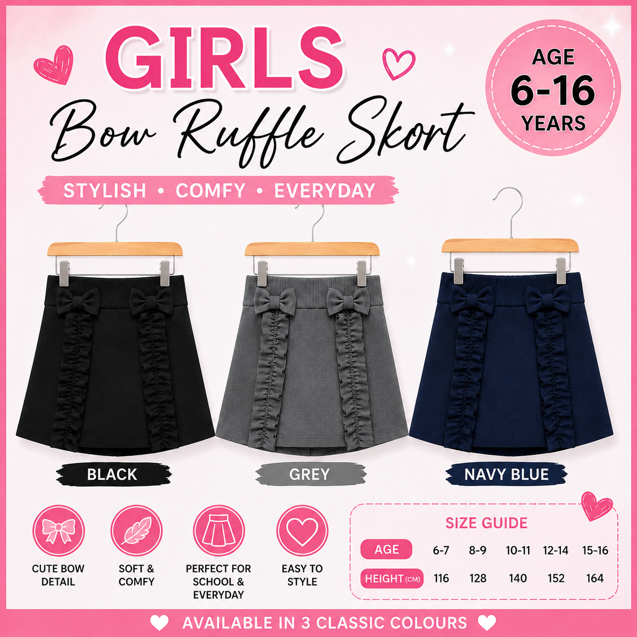 Bow Skort