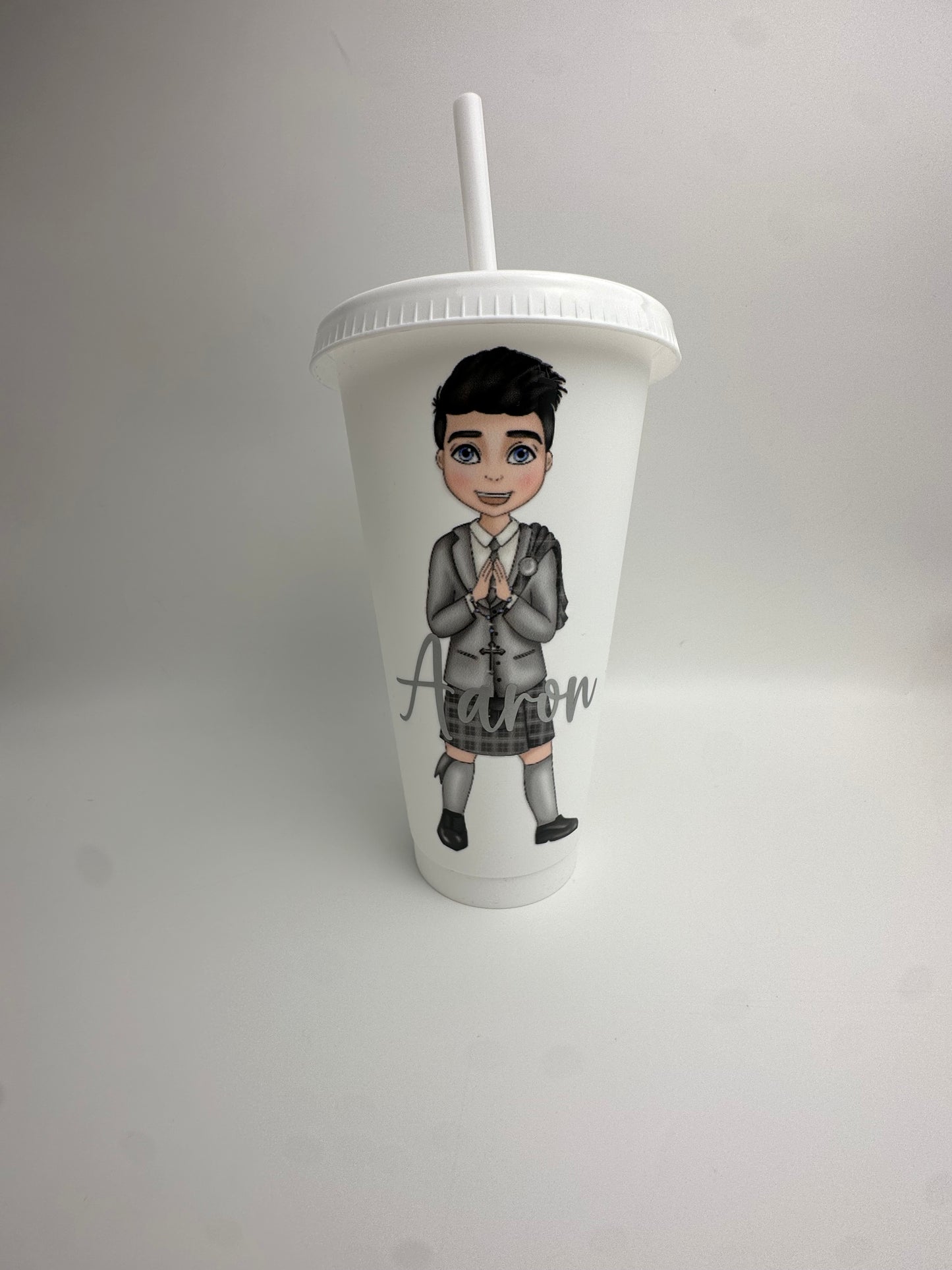 Boys Communion Kilt 24oz Cold Cup