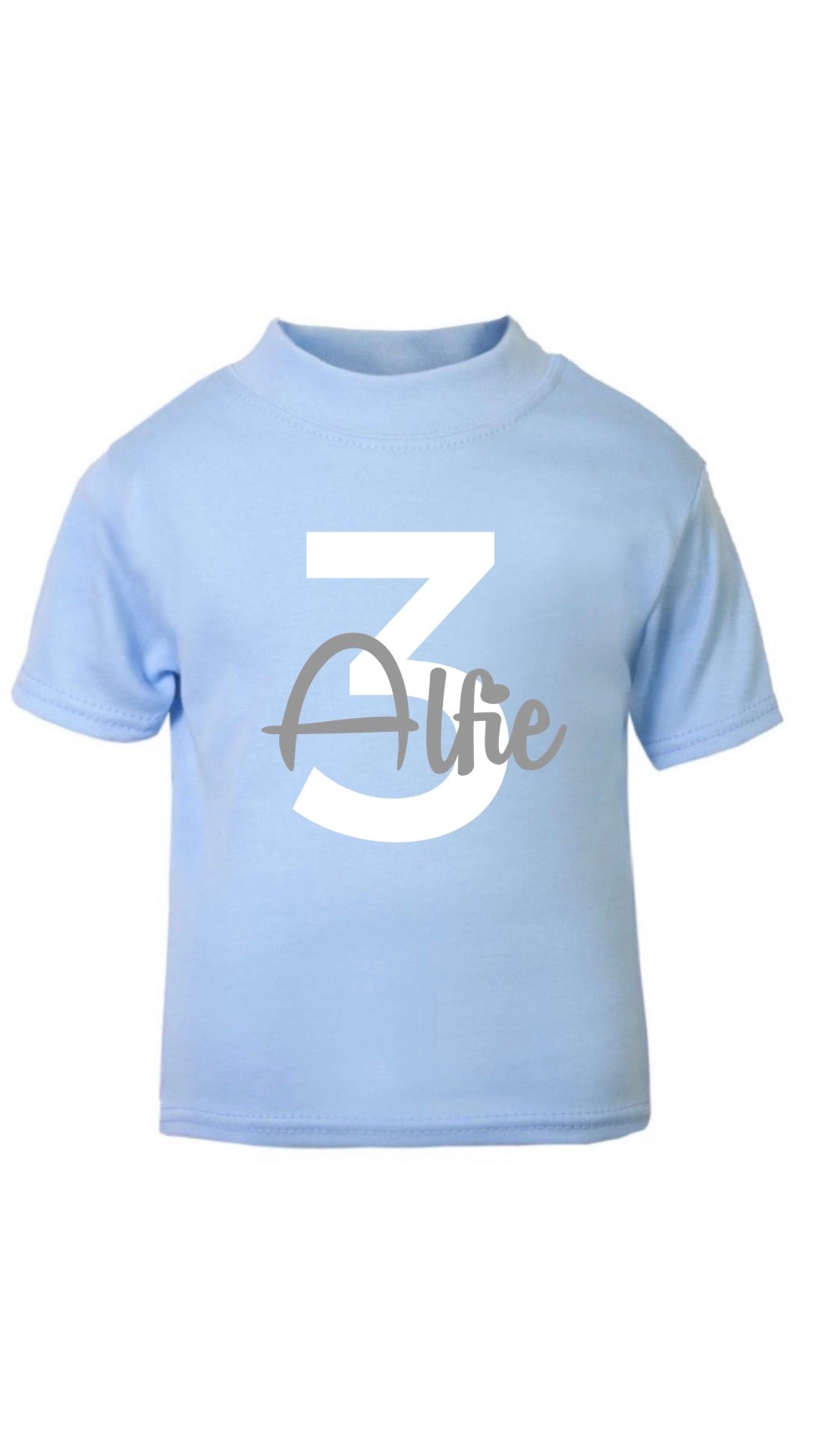 Birthday Name Number T-Shirt