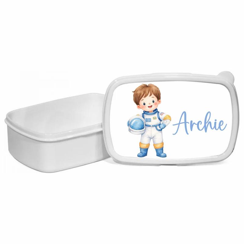 Personalised Space Animal Lunch Box - Various characters to choose from - Me And You You And Me Co 