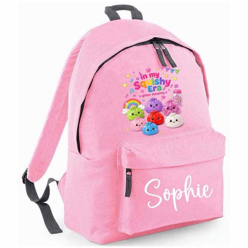 Personalised In My Squishy Era Maxi backpack - Various colours