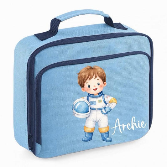 Personalised Space Animal Lunch Bag - various colours and Characters to choose from - Me And You You And Me Co 