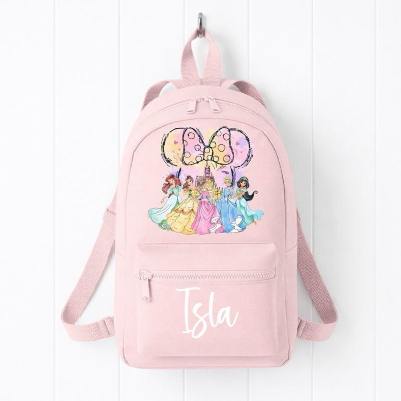 Personalised Princess mini backpack - various colours
