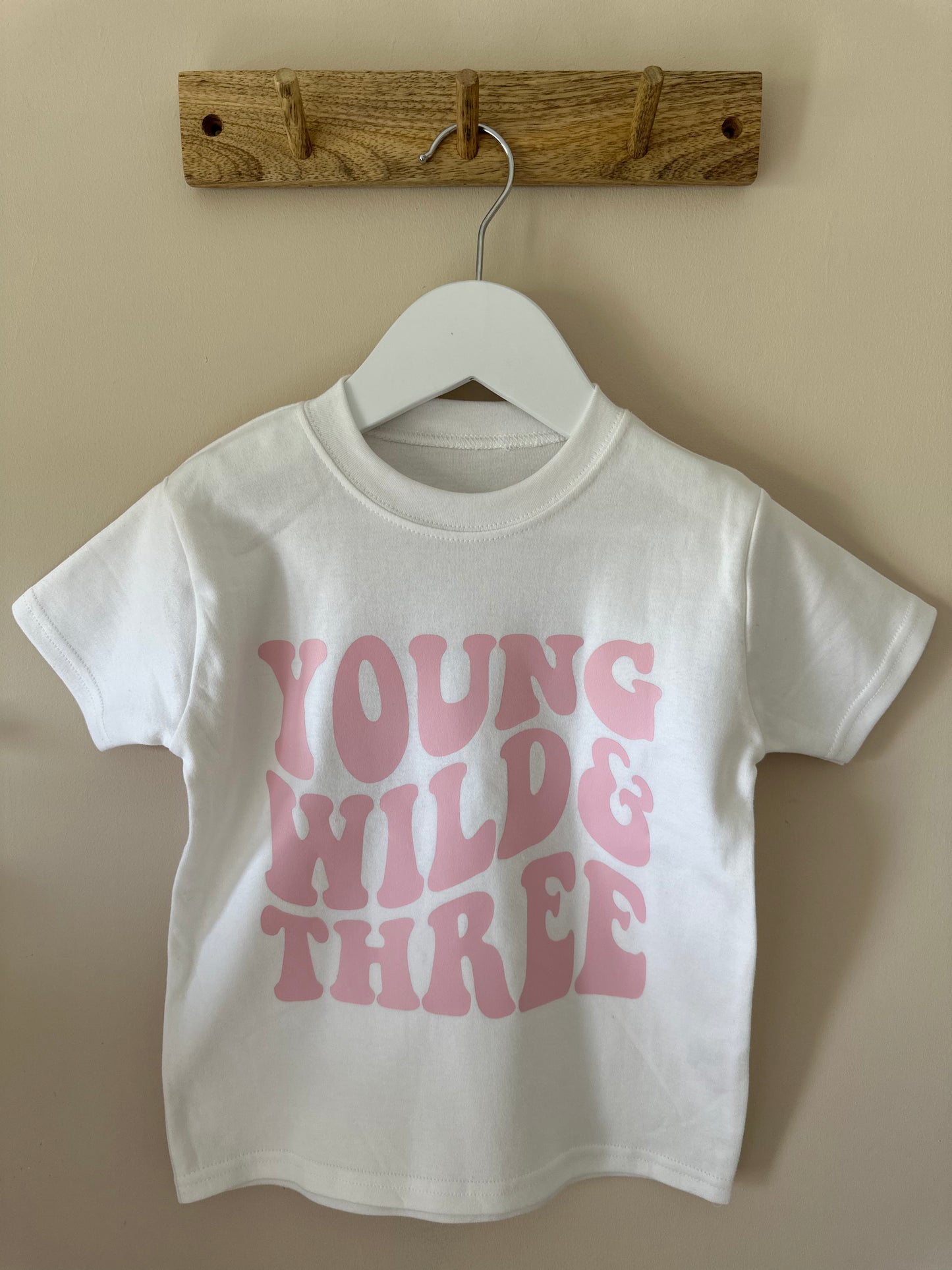 Young Wild & Three T-shirt - Me And You You And Me Co 