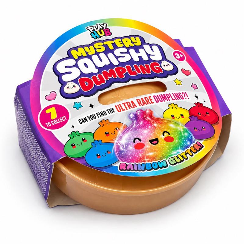 The Original Squishy Dumpling - RAINBOW EDITION - Interactive Toy for Kids, Fun and Engaging Playtime, Perfect for Gifting - Me And You You And Me Co 