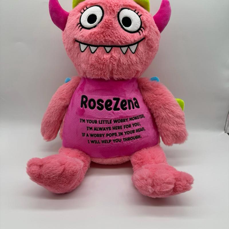 Personalised Worry Monster Teddy - Me And You You And Me Co 
