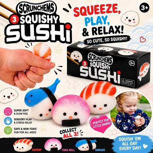 SCRUNCHEMS SQUISHY SUSHI - Me And You You And Me Co 