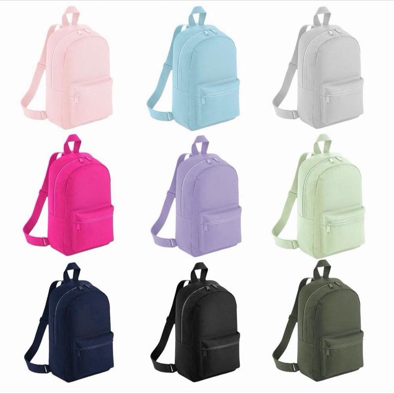 Personalised In Squish & Fidget mini backpack - various colours