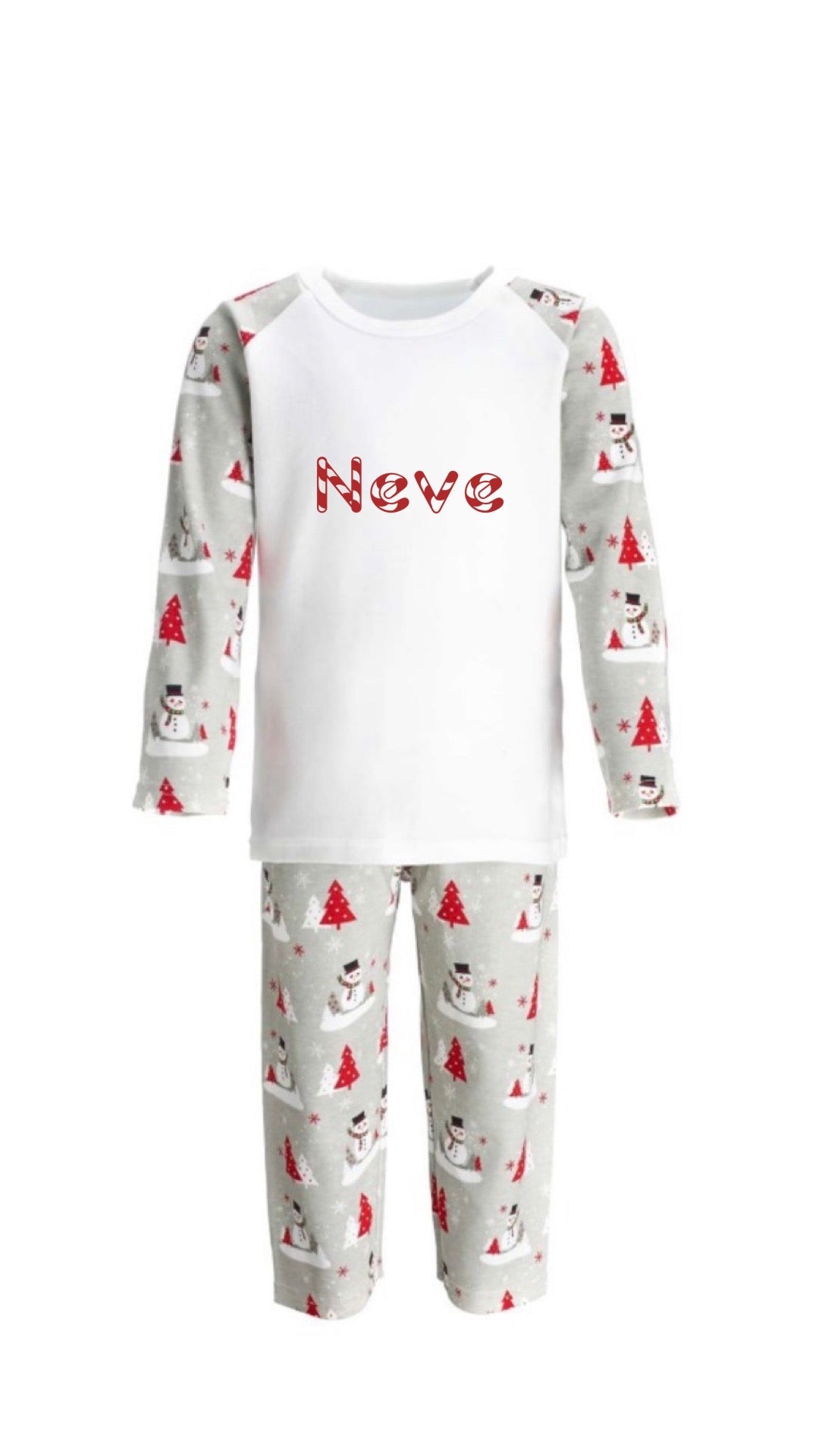 Family Matching Snowman Christmas Pyjamas