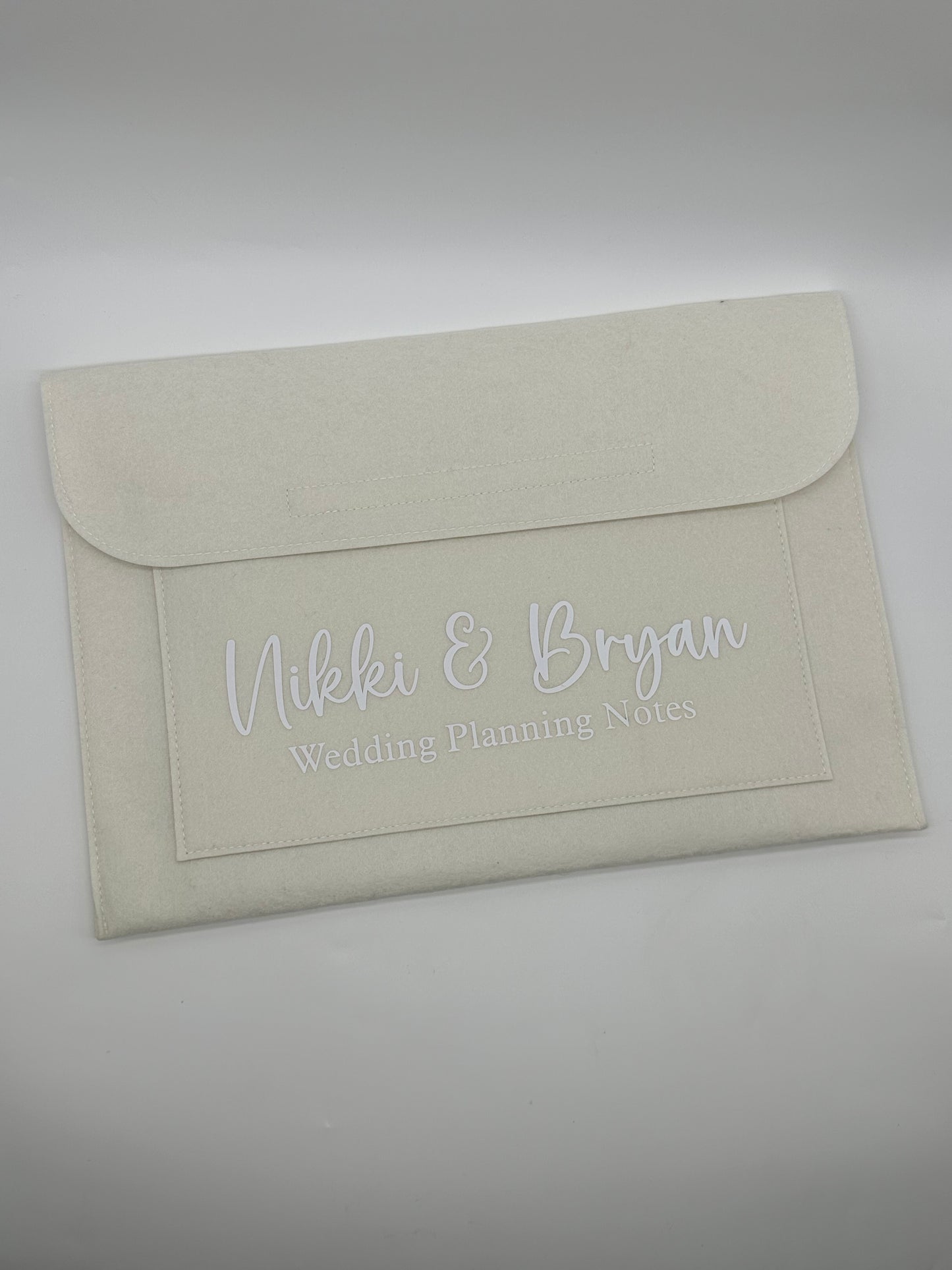 Wedding Notes Folder