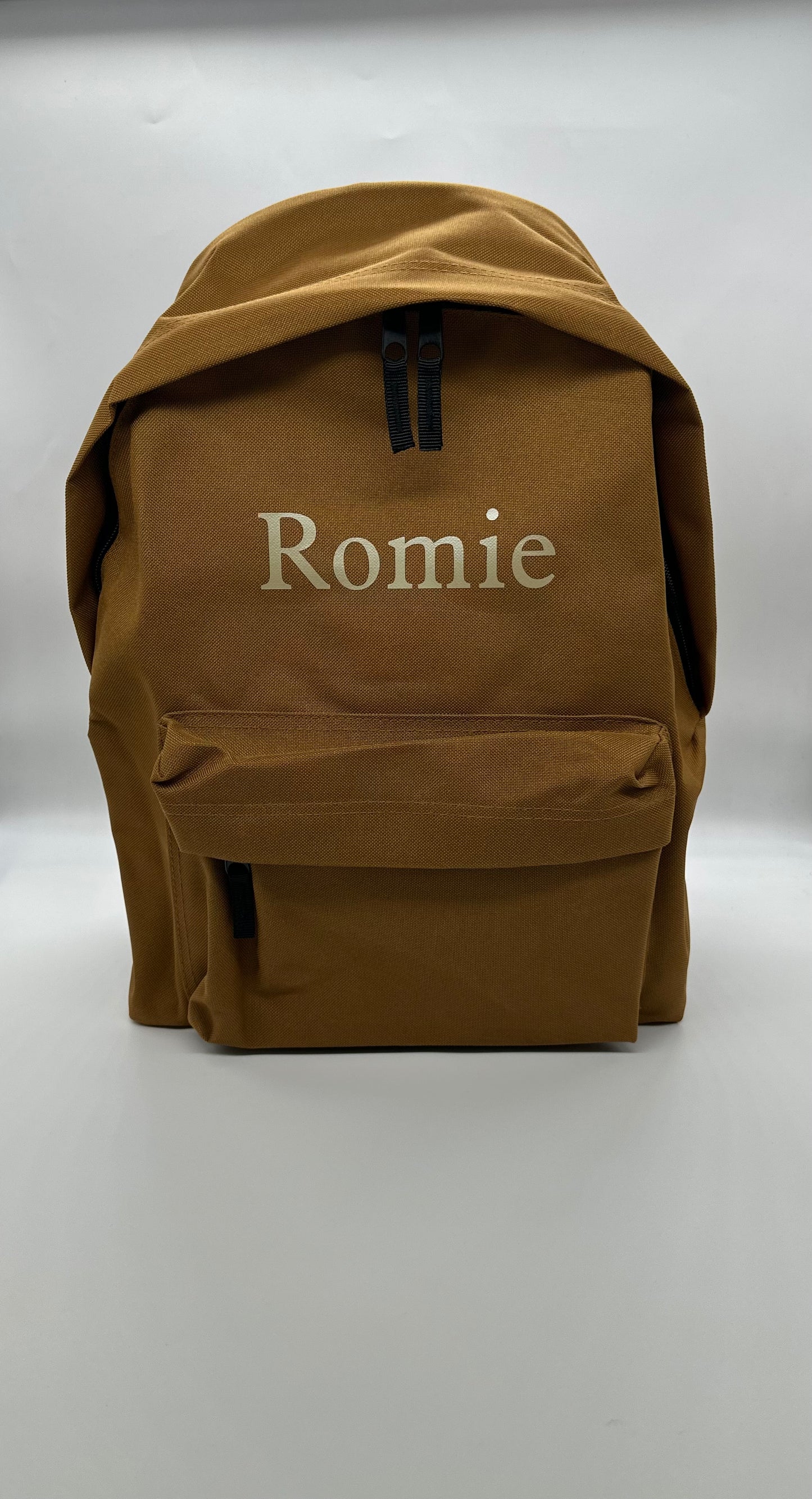 Classic Caramel Name backpack - Me And You You And Me Co 