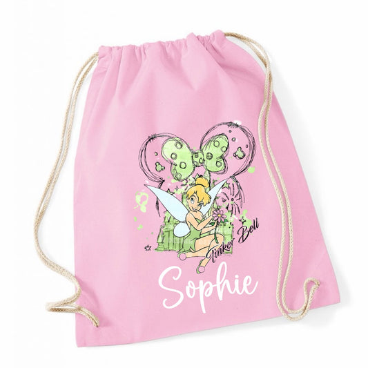 Tinkerbell Gym Bag - Me And You You And Me Co 