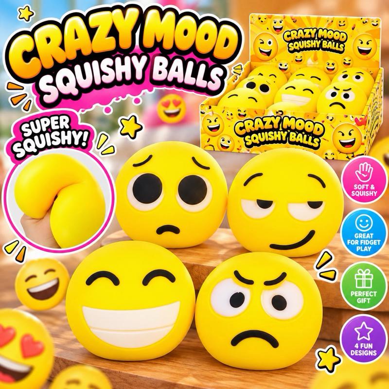 Crazy Mood Squishy Balls - Me And You You And Me Co 