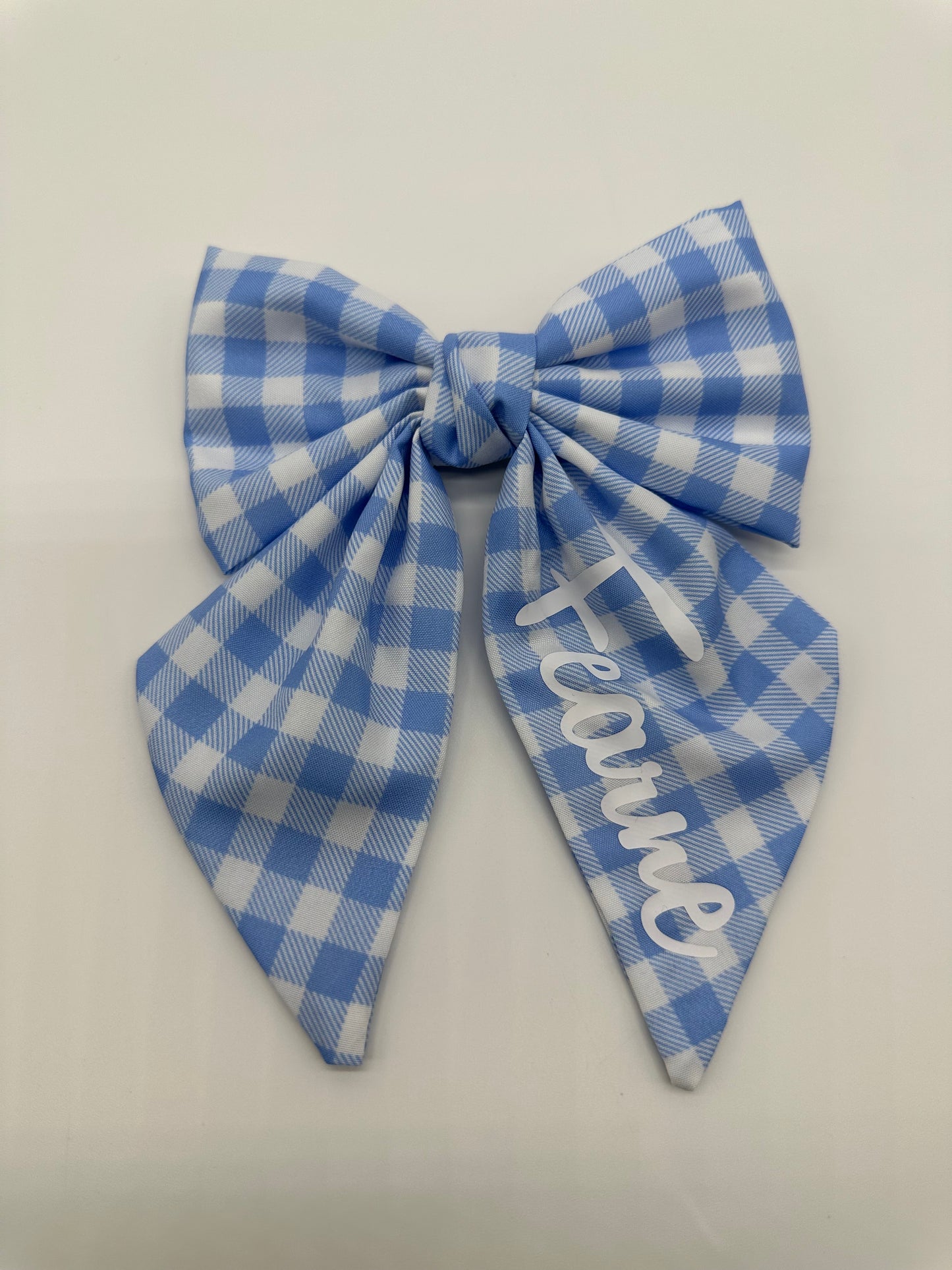 Gingham Hair Bows