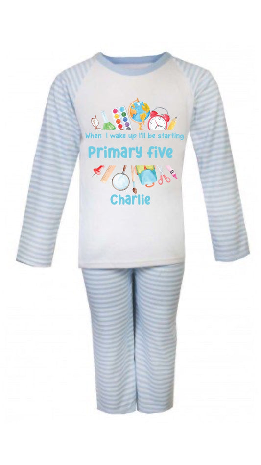 Blue School Pyjamas