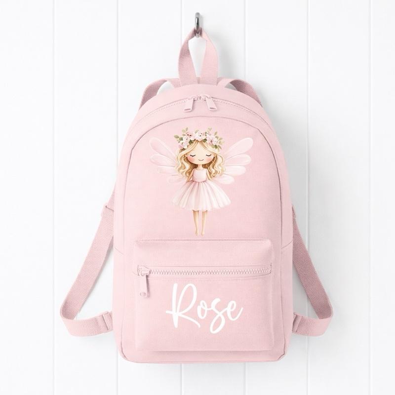 Personalised Fairy mini backpack - various colours and fairies to choose from - Me And You You And Me Co 