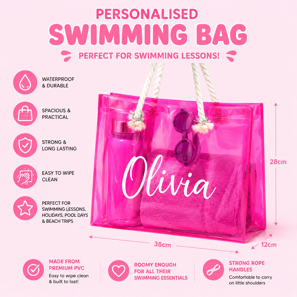 PVC Swimming Bag
