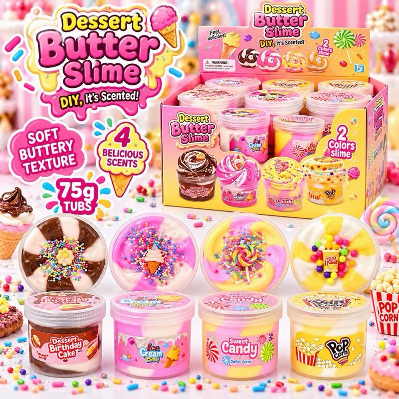 BUTTER SLIME SCENTED DESSERTS 75G - Me And You You And Me Co 