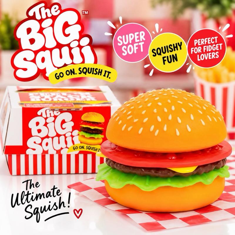 The Big Squij Squishy & Stretchy Fun for Stress Relief & Sensory Play - Me And You You And Me Co 