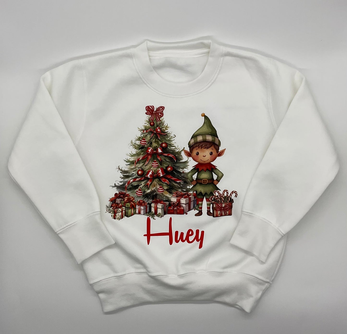 Boy Elf Christmas Sweatshirt