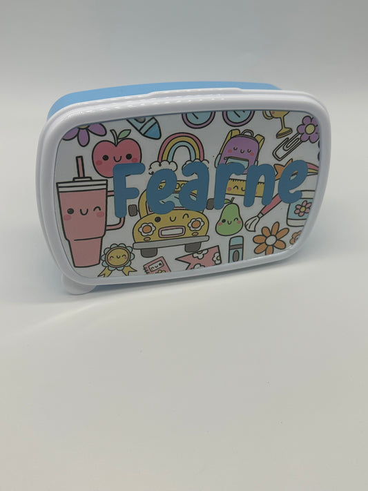 Pastel Retro Lunch Box