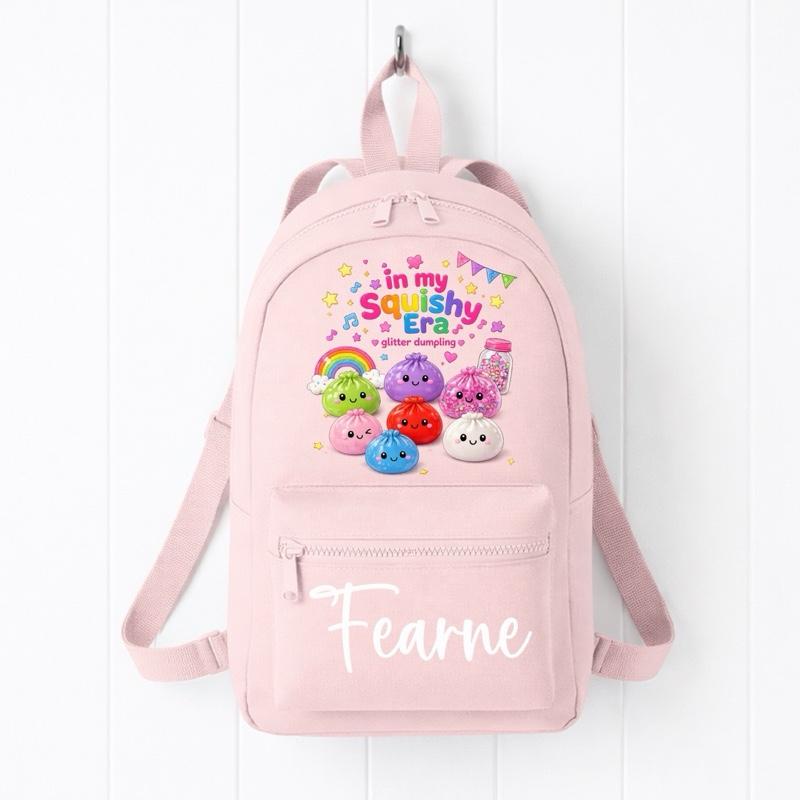 Personalised In My Squishy Era mini backpack - various colours - Me And You You And Me Co 
