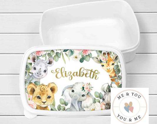 Flower Safari Lunch Box